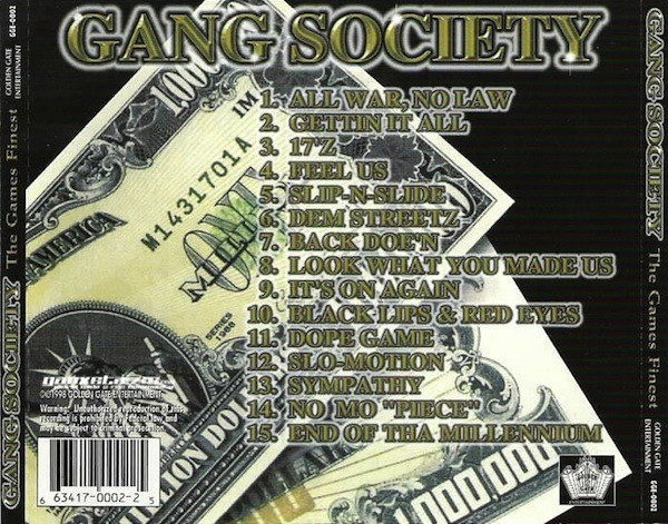 Gang Society (Golden Gate Entertainment, Newstyle Records) in 